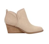 TOMS Bottes décontractées Kaia à bout rond pour femme Talon moyen 2-3 pouces - Beige, Avoine / Daim, 38.5 EU