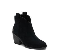 TOMS Bottines Constance pour femme, Daim noir noir, 41 EU