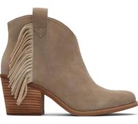 TOMS Bottines Constance pour femme, Dune en daim/frange, pointure 39, Frange en daim Dune, 38.5 EU