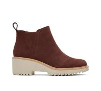TOMS Bottines Maude pour femme, Daim marron, 40 EU