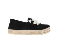 TOMS Carolina Baskets à lacets pour femme Noir, Daim noir, 40 EU