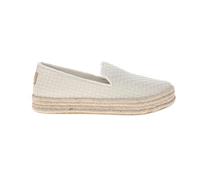 TOMS Carolina Espadrille plate à enfiler pour femme Jaune, Lt San Wvn Bsk Pu, 38.5 EU