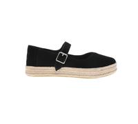 TOMS Chaussures plates Carolina Mary Jane pour femme, noir 1, 42 EU