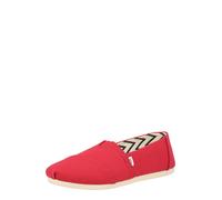 TOMS Chaussure basse 'ALPARGATA' rouge, Taille 39
