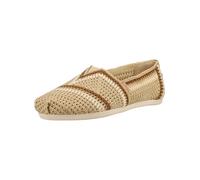 TOMS Chaussure basse crème / beige foncé / marron, Taille 42