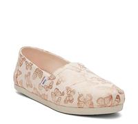 TOMS Femme Alpargata Print Semelle de Mocassin, Pink Buterfly, 35.5 EU