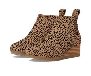 TOMS Clare Bottine, Toffee Flocked Mini Cheetah, 35 EU
