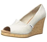 TOMS CLASSIC WEDGE, Sandale cale, Off White,