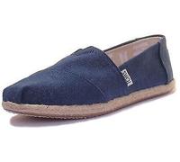 TOMS Classique à Enfiler S-CANVAS 7.6-20.3cm Marine Taille UK 3 -