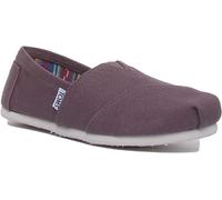 Toms Classiques Pull On Toile Espridrille Femmes Plates En Gris Taille EU 36-42