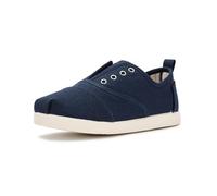 TOMS Cordones Plus Basket, Toile Bleu Marine, 36.5 EU