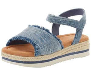 TOMS Diana Sandale cale, Bleu Marine, 38 EU