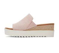 Toms Diana Sandales Mules Plates De Mode Décontractées Pour Femmes Beige