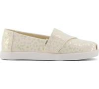 TOMS Espadrille Classique à Enfiler Alpargata pour Fille, Naturel, 35.5 EU