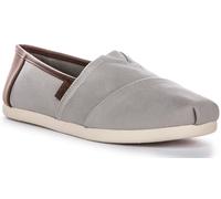 Toms Espadrille_Dark SageSneaker pour Homme, Bruine Gris brossé sergé synthétique Brun Clair, 47.5 EU