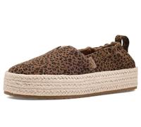 TOMS Espadrille Valencia pour Fille, Motif léopard Caramel, Pointure 45