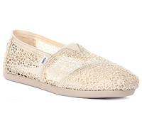 Toms Espadrilles Alpargata Classic Naturel Femme Plates Slip-On