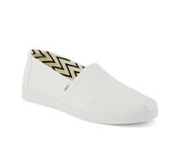 TOMS Espadrilles Alpargata Plus pour femme, Coton recyclé blanc, 39 EU