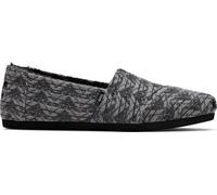 TOMS Espadrilles Alpargata pour Femme, Fausse Fourrure tissée Black Multi Cozy Global, 38 EU