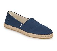 TOMS Alpargata Mocassins Plats Classiques en Corde pour Femme, Bleu Marine, 40 EU