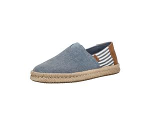 TOMS Espadrilles bleu marine / bleu denim / cognac, Taille 45