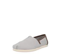 TOMS Espadrilles 'CLASSIC' marron / gris clair, Taille 44,5