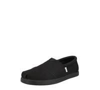 Toms Homme ALP FWD Semelle de Mocassin, Toile de Coton recyclé Noir, 42 EU