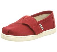 TOMS Espadrilles Unisexes Baby Alpargata, Rouge, 17.5