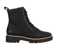 TOMS Femme Alaya Botte Tendance, Nubuck synthétique Noir, 43 EU