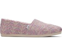 TOMS Femme Alpargata Cloudbound Semelle de Mocassin, Fausse Fourrure tissée Rose Vintage, 36 EU