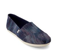 TOMS Femme Alpargata Cloudbound Semelle de Mocassin, Navy Novelty Denim, 36.5 EU
