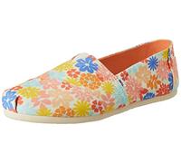 TOMS Femme Alpargata Print Mocassin Plat, Fleurs Sauvages Naturelles, 37 EU