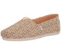 TOMS Femme Alpargata Print Semelle de Mocassin, Mini Guépard Beige Miel, 36.5 EU