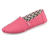 TOMS Femme Alpargata Semelle de Mocassin, Shell Pink Heritage Canvas, 38 EU