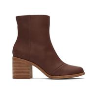 TOMS Femme Evelyn Botte mi-Mollet, Cuir de châtaignier, 38 EU