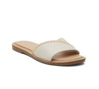 TOMS Femme Karité Sandale Glissante, Fog Leather Suede, 40 EU