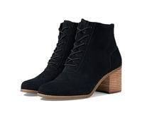 TOMS Femme Lacets Evelyn Bottine, Daim Noir, 36.5 EU