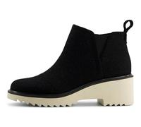 TOMS Femme Maude Botte Tendance, Black Shimmer Twill, 37.5 EU