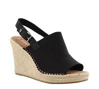 TOMS Femme Monica Sandales Bout fermé, Noir (Black 000), 36.5 EU
