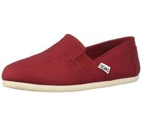 TOMS Femme Redondo Semelle de Mocassin, Rouge, 38.5 EU