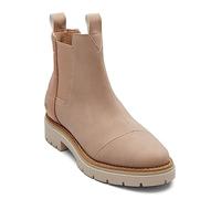 TOMS Femme Skylar Bottine Chelsea, Warm Taupe Synthetic Nubuck Matte Woven, 36 EU