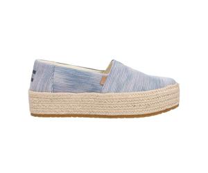 TOMS Femme Valence Semelle de Mocassin, Denim Fantaisie Bleu Pastel, 40 EU