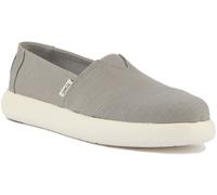 TOMS Femmes Alpargata Mallow Earthwise Héritage Chaussures en Gris Taille UK 3 -