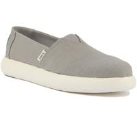TOMS Femmes Alpargata Mallow Earthwise Héritage Chaussures en Gris Taille UK 3 -