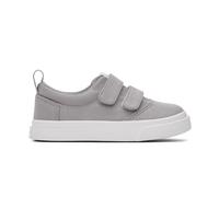 TOMS Fenix Double Strap Basket Mixte Enfant, Drizzle Grey Canvas, 26 EU