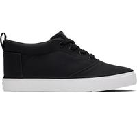 TOMS Fenix Mid Basket, Black Microsuede, 37.5 EU