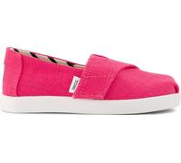 TOMS Fille Alpargata Classic Espadrille à Enfiler, Fuchsia Heritage Canvas, 6 UK Child