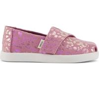 TOMS Fille Alpargata Classic Espadrille à Enfiler, Rose, 3 UK Child