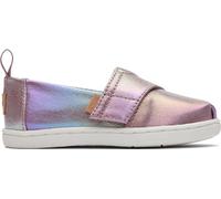 TOMS Fille Alpargata Classique Semelle de Mocassin, Mellow Mauve Iridescent Twill, 2 UK