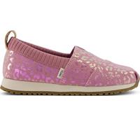 TOMS Fille Alpargata Resident Baskets à Enfiler, Cosmic Pink Iridescent Leopard, 31.5 EU